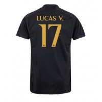 Real Madrid Lucas Vazquez #17 Tretí futbalový dres 2023-24 Krátky Rukáv